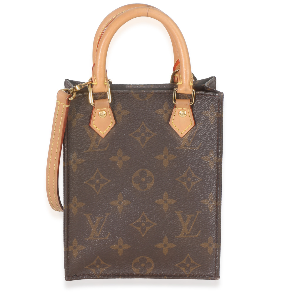 Louis Vuitton Monogram Canvas Petit Sac Plat